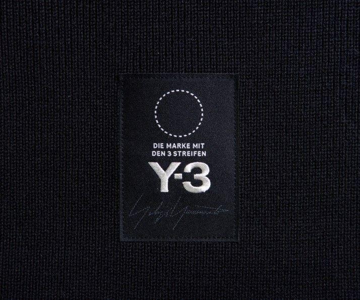 Y-3 Logo - Y 3 Logo Scarf Black