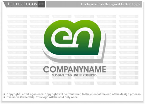 En Logo - LetterLogos.com - Letter EN Logo ( e-logo-18 )