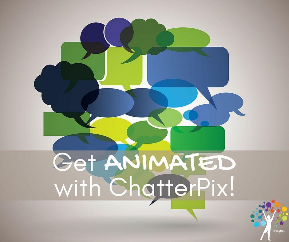 Chatterpix Logo - Get Animated with ChatterPix. Simple and Engaging