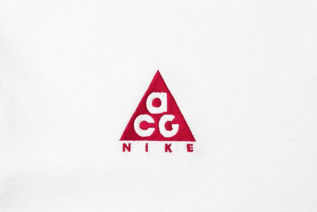 NRG Logo - Nike ACG NRG Logo Tee - Summit White/Rush Pink – Feature Sneaker ...