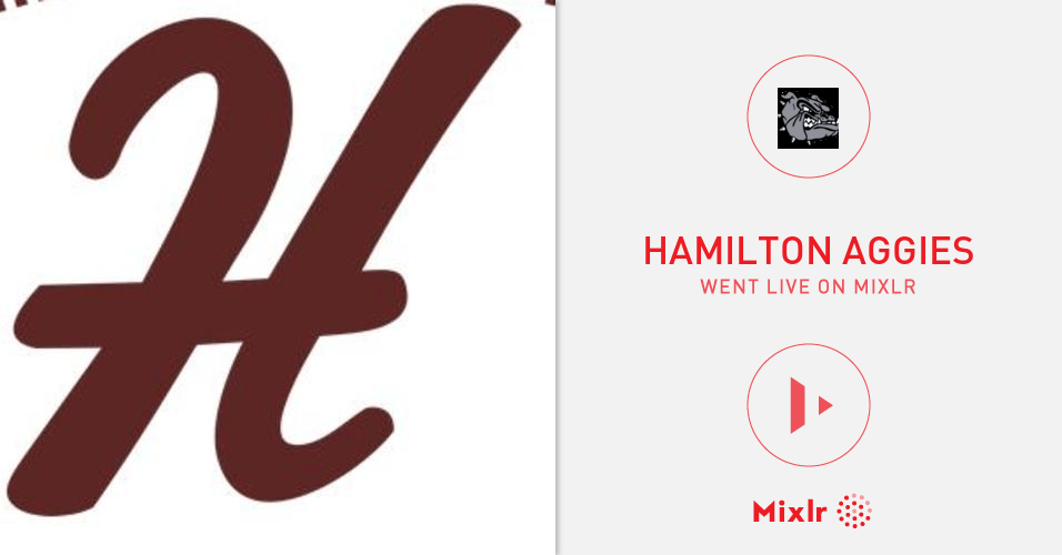 Mixlr Logo - Hamilton Aggies is on Mixlr. Mixlr is a simple way to share live a