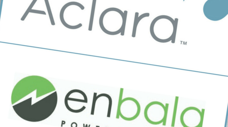 Aclara Logo - Aclara and Enbala Form Strategic Alliance Grid Magazine