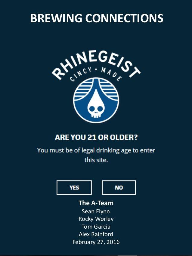 Rhinegeist Logo - Brewing Connections Rhinegeist Client Project