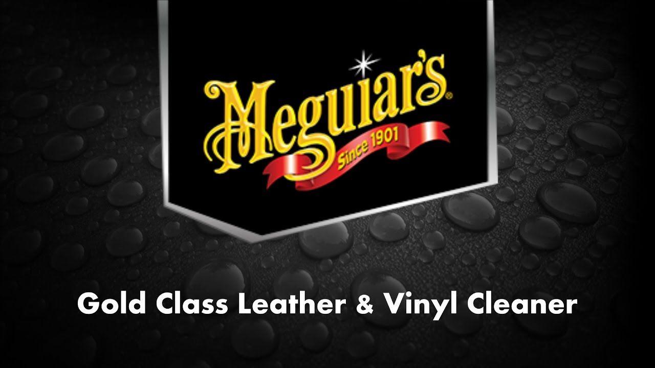 Meguiar's Logo - Meguiars Gold Class Leather & Vinyl Cleaner - YouTube