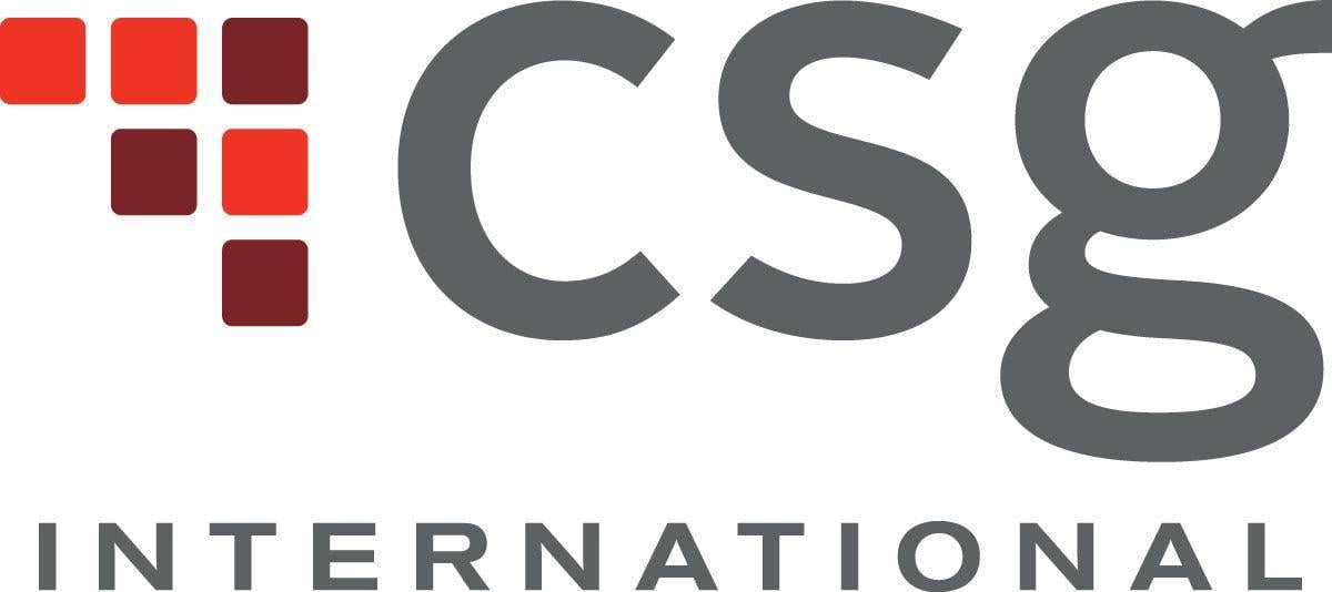 CSG Logo - CSG International logo global voice of Telecoms IT