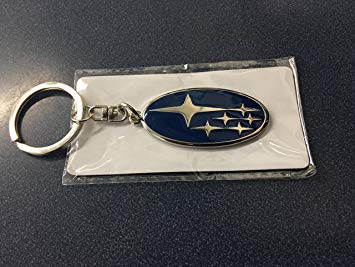 Impreza Logo - Subaru Logo KeyTag Keyring Key Chain Outback Foreseter Legacy Wrx ...