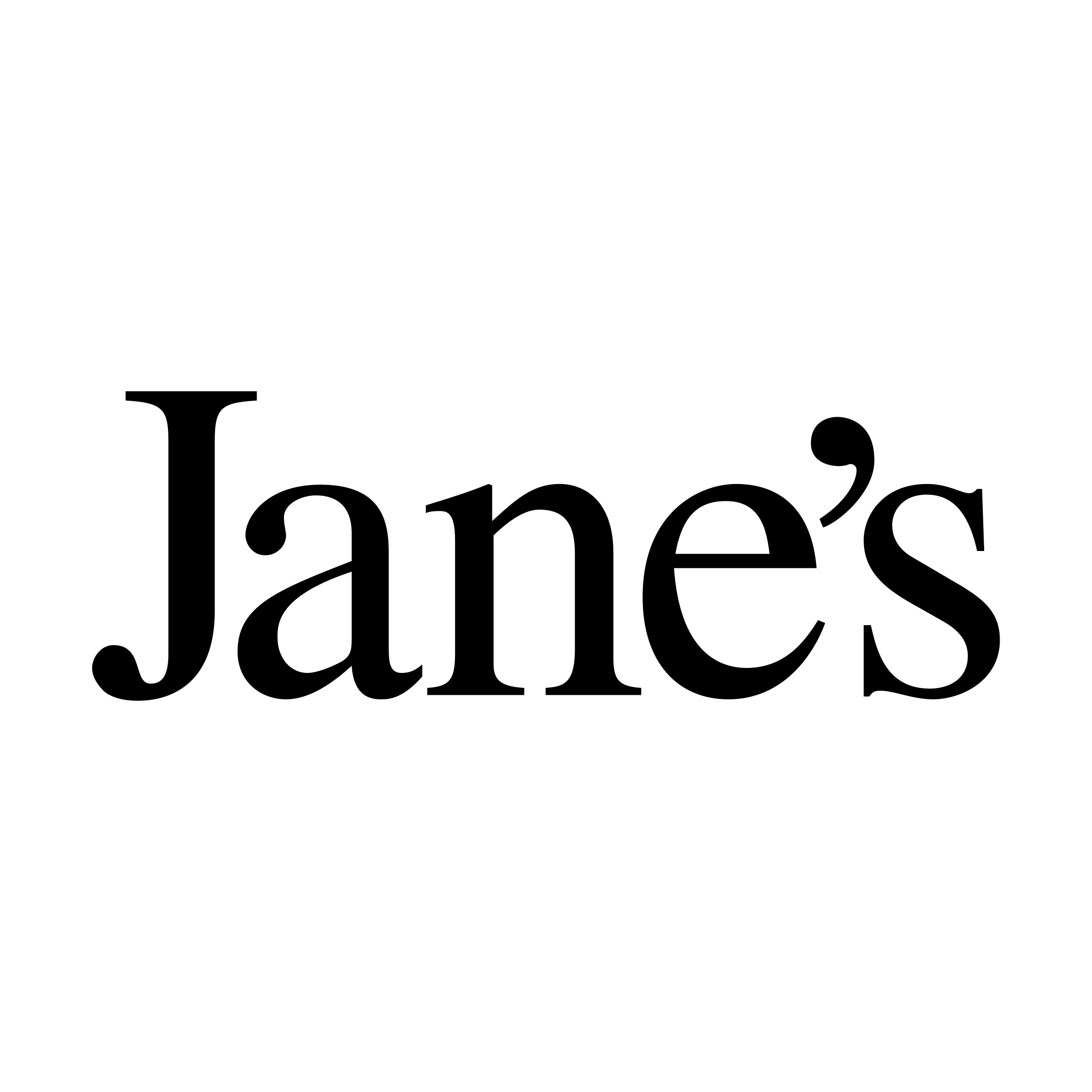 Jane Logo - Jane's Logo PNG Transparent & SVG Vector
