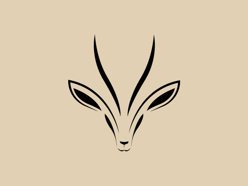 Gazelle Logo - Gazelle logo | 王继瑞 | Logotipos, Logotypes, Diseño de logotipos