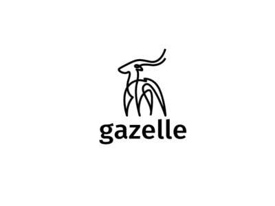 Gazelle Logo - gazelle logo by Mariyana | Dribbble | Dribbble