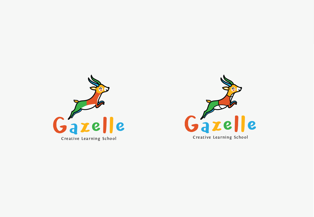 Gazelle Logo - School Logo Design for Gazelle Creative Learning School by Frontino ...