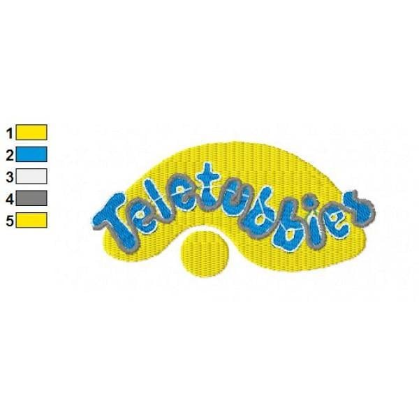 Telletubbies Logo - Teletubbies Logo Embroidery Design 02