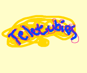 Telletubbies Logo - TELLIETUBBIEZ - Drawception