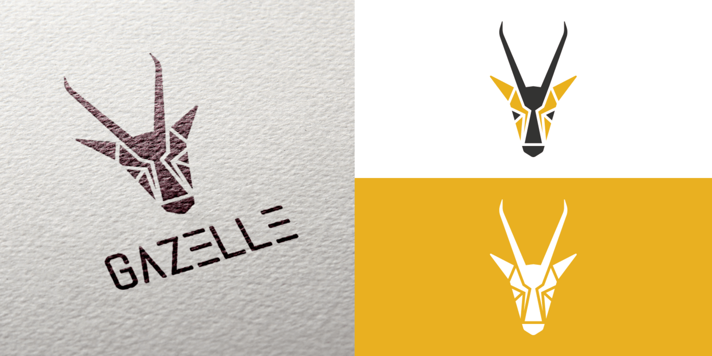 Gazelle Logo - Gazelle Clothing (Logo Design) by Elvijs Treifelds at Coroflot.com