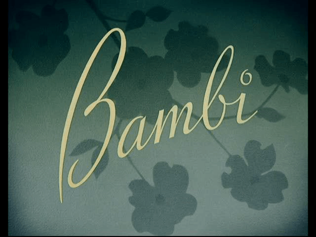 Bambi Logo - Bambi (1942 film)