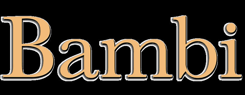 Bambi Logo - Bambi (live action film)