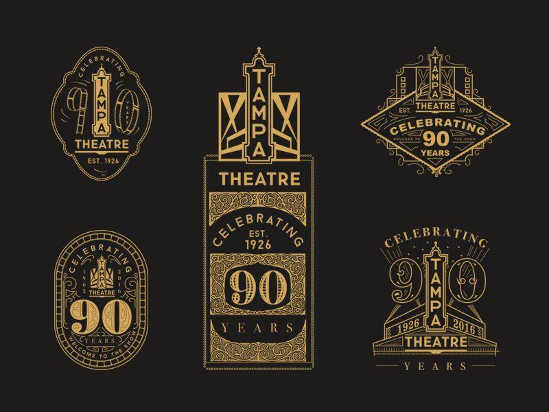 1900s Logo - 90th Anniversary Logo by Grant Gunderson | Dribbble | Dribbble