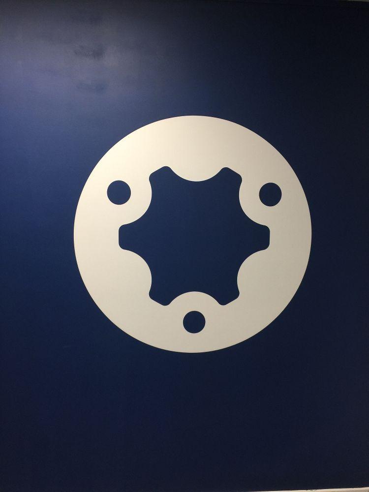 Simpro Logo - Our torx logo - on our wall -... - simPRO Software Office Photo ...