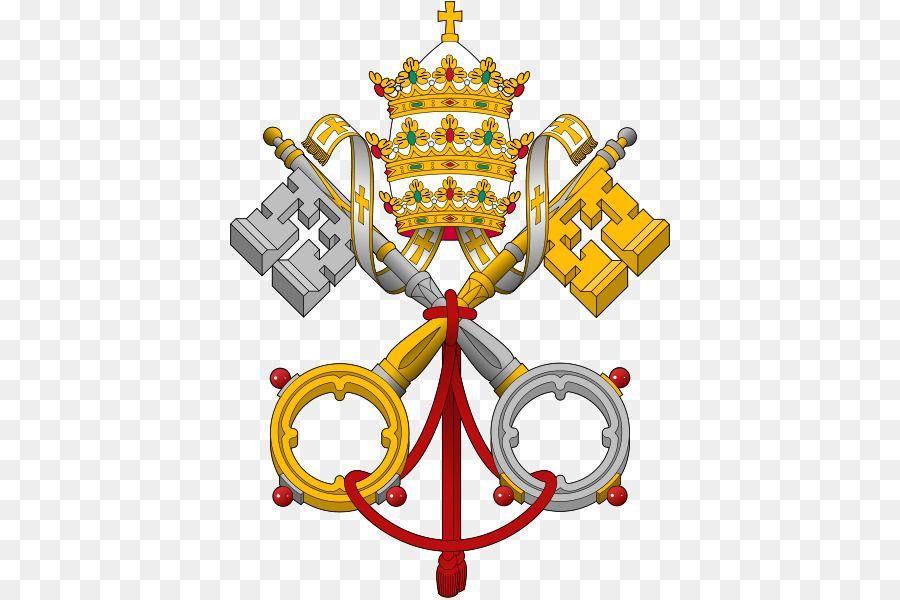 Papal Logo - Coats of arms of the Holy See and Vatican City Papal States Pope ...