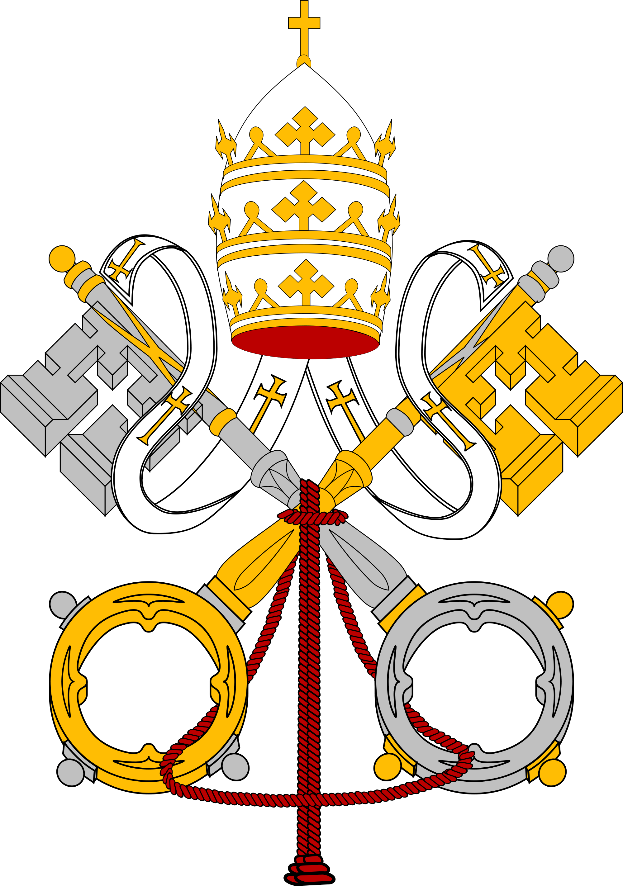 Papal Logo - File:Emblem of Vatican City State.svg - Wikimedia Commons