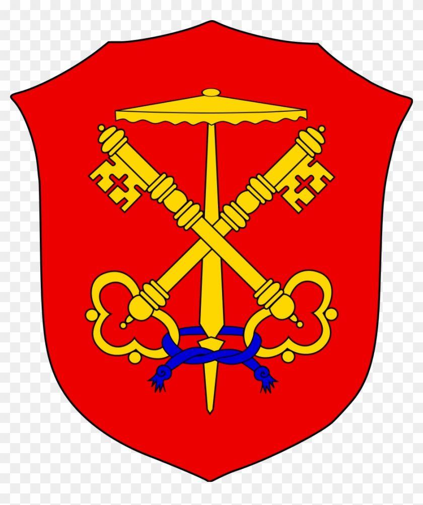 Papal Logo - Papal States Emblem Transparent PNG Clipart Image Download