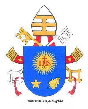 Papal Logo - Pope Francis' coat of arms and motto, explained – Catholic World Report