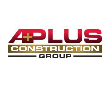 Aplus Logo - A Plus Construction Group Logo Design Contest. Logo Designs