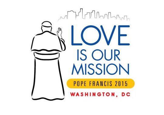 Papal Logo - Love Is Our Mission' commemorative book on pope's trip coming Oct ...