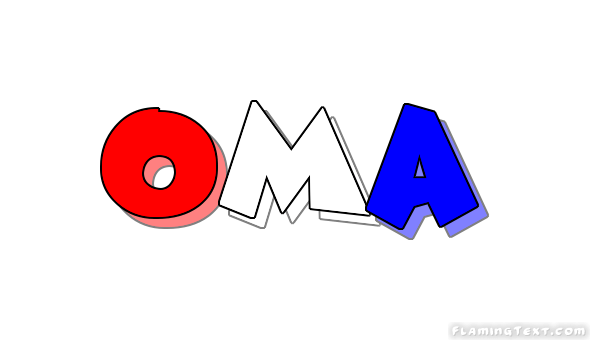 Oma Logo - United States of America Logo | Free Logo Design Tool from Flaming Text