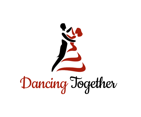 Couple Logo - Dancing-couple-logo-design | Ideas for the House | Logo design, Logo ...