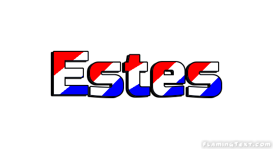 Estes Logo - United States of America Logo. Free Logo Design Tool from Flaming Text