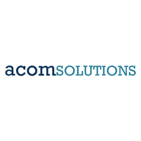 Acom Logo - ACOM Solutions Vector Logo. Free Download - (.SVG + .PNG) format