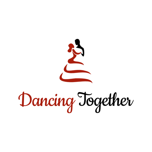 Couple Logo - Dancing couple logo for a Ballroom dance studio. Logo design contest