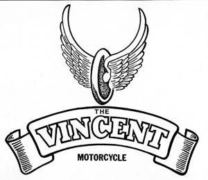 Vincent Logo - Vincent Logo. Design. Vincent motorcycle, Motorcycle, Motorcycle logo