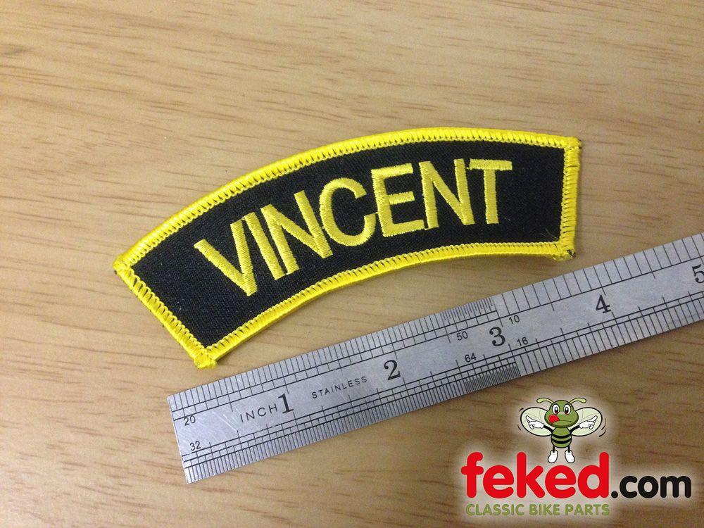 Vincent Logo - Workshop Essentials :: Clothing & Helmets :: Accessories :: Badges ...