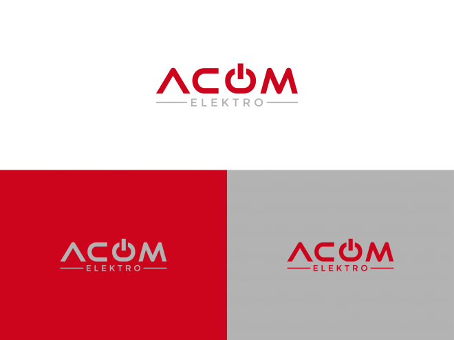 Acom Logo - DesignContest ELEKTRO Acom Elektro