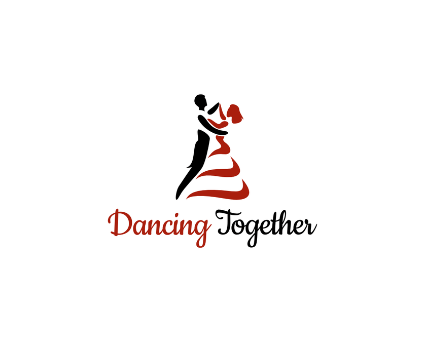 Couple Logo - Dancing couple logo for a Ballroom dance studio. Logo design contest