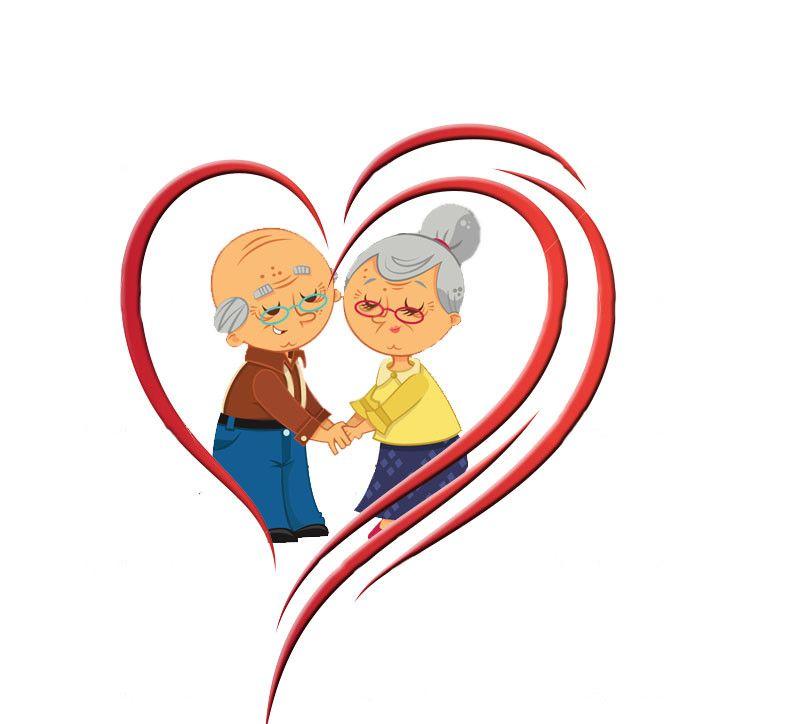 Couple Logo - Entry by shain22 for Design a Logo showing an old couple