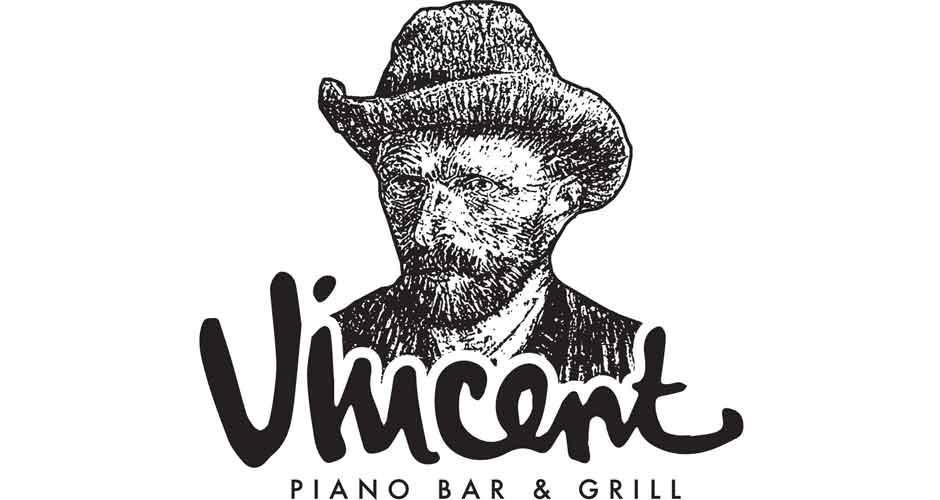 Vincent Logo - Vincent Pianobar & Grill