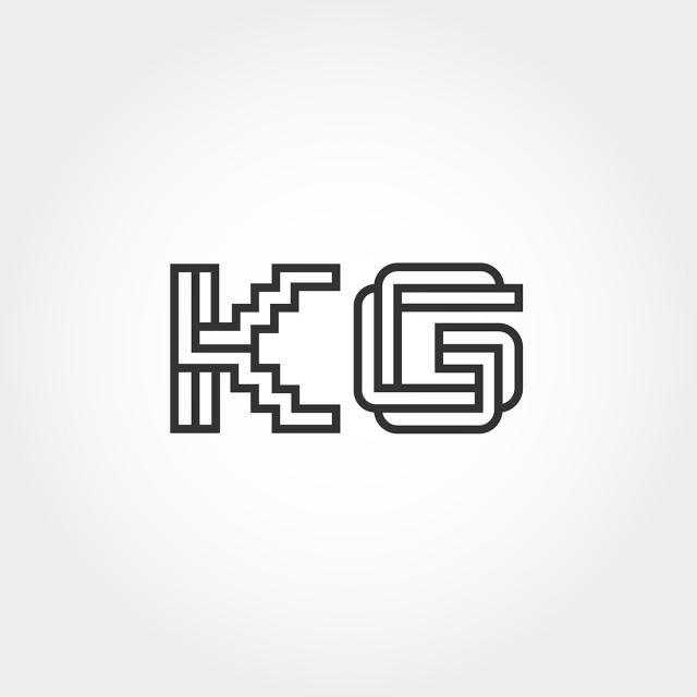 Kg Logo - Initial Letter KG Logo Template Template for Free Download on Pngtree