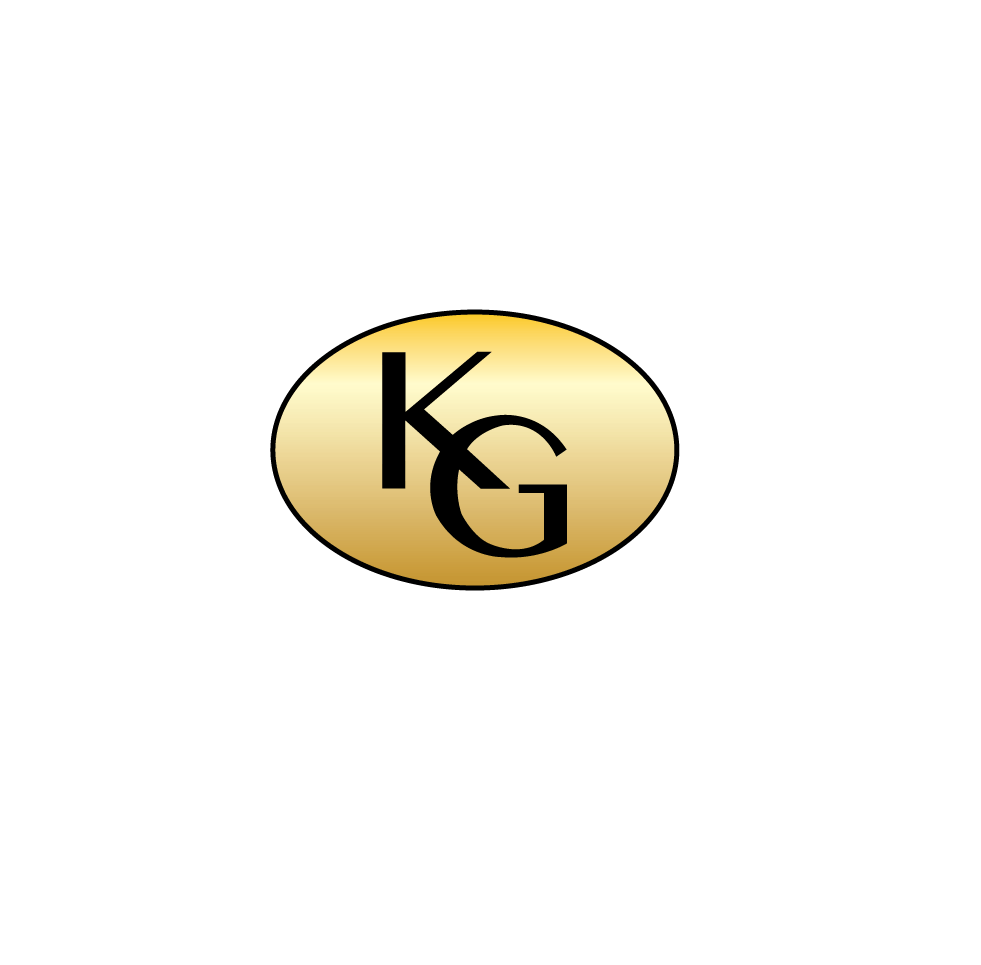 Kg Logo - kg-logo-in-a-gold-oval (002) - The Nesting Place Chelmsford