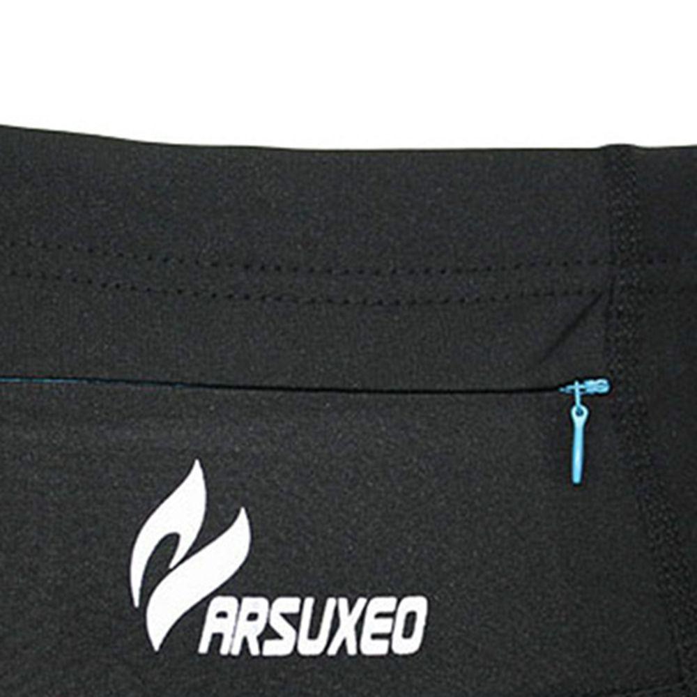 Arsuxeo Logo - ARSUXEO Men Compression Tights Running Legging Pants Base Layers ...