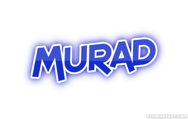 Murad Logo - United States of America Logo. Free Logo Design Tool from Flaming Text