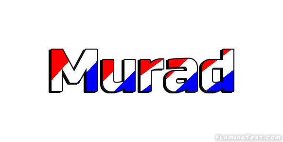 Murad Logo - United States of America Logo. Free Logo Design Tool from Flaming Text