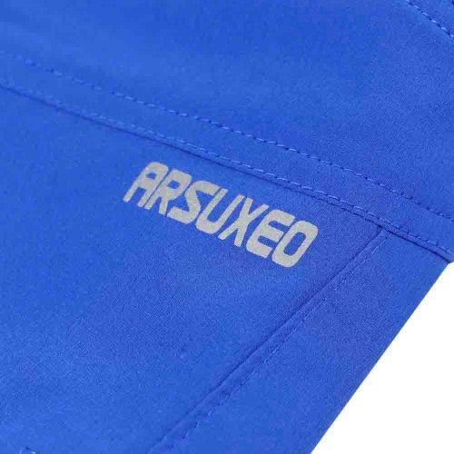 Arsuxeo Logo - Arsuxeo Men Outdoor Sports Leisure Capri Shorts Climbing MTB Bicycle ...