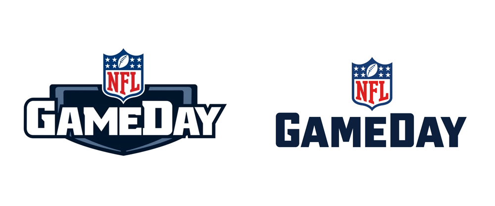 Gameday Logo - Brand New: New Logo And On Air Look For NFL GameDay By Trollbäck Company