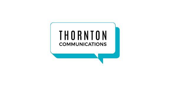 Communications Logo - Thornton Communications Logo Design. Lampe Farley Marketing