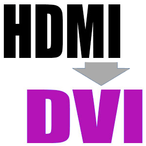 DVI Logo - Video - Converter - HDMI-to-DVI - Avacab