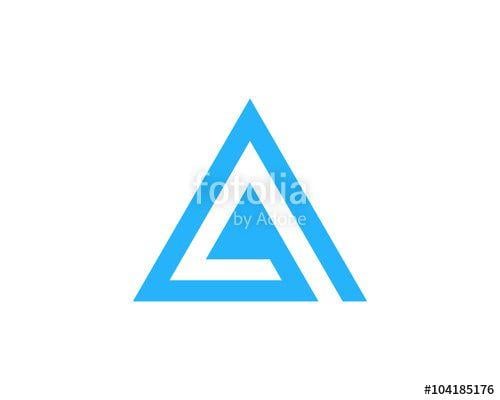 Prymaid Logo - Letter A Pyramid Logo Design Element