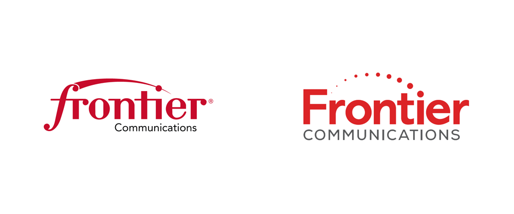Communications Logo - Brand New: New Logo for Frontier Communications