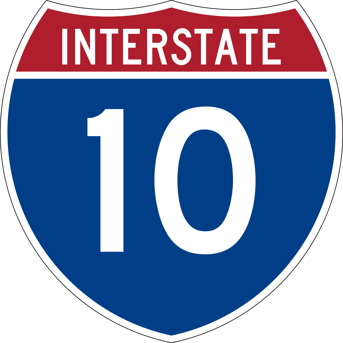 I-10 Logo - Interstate 10